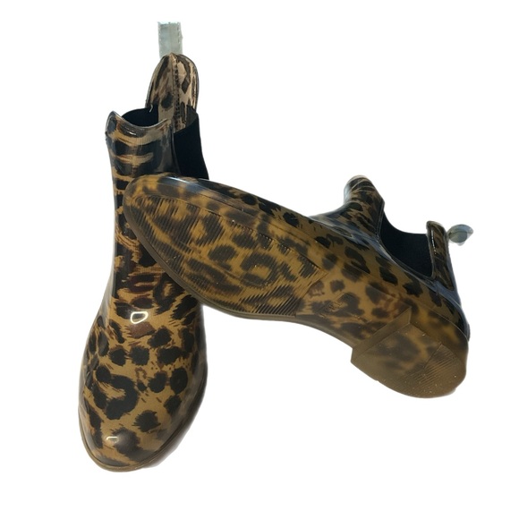 J.CREW RAIN BOOTIES CHELSEA SZ 6 Waterproof - Picture 9 of 13